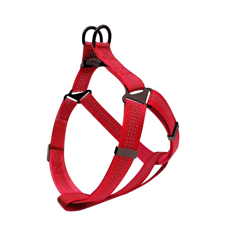 Adjustable Dog Y Harness Breathable Reflective Puppy Harness Leash for Small Medium Large Dog Chihuahua Vest Labrador Pet Suppli