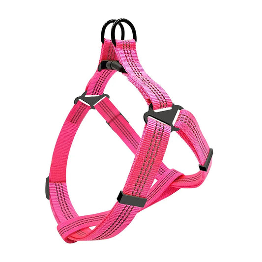 Adjustable Dog Y Harness Breathable Reflective Puppy Harness Leash for Small Medium Large Dog Chihuahua Vest Labrador Pet Suppli