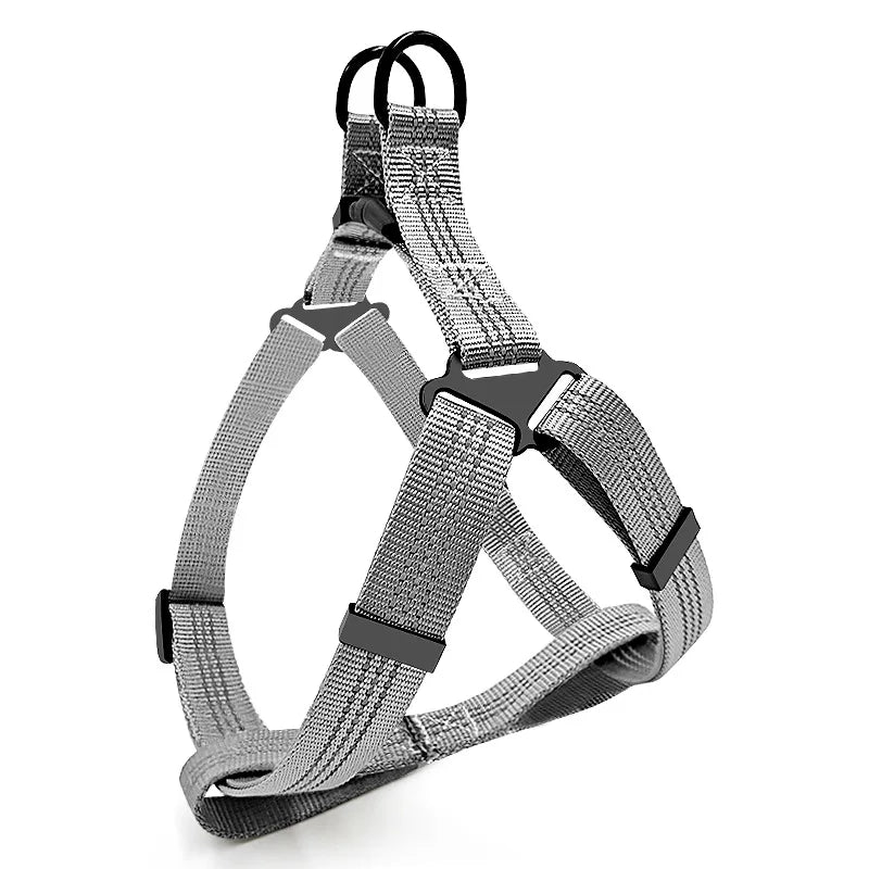 Adjustable Dog Y Harness Breathable Reflective Puppy Harness Leash for Small Medium Large Dog Chihuahua Vest Labrador Pet Suppli